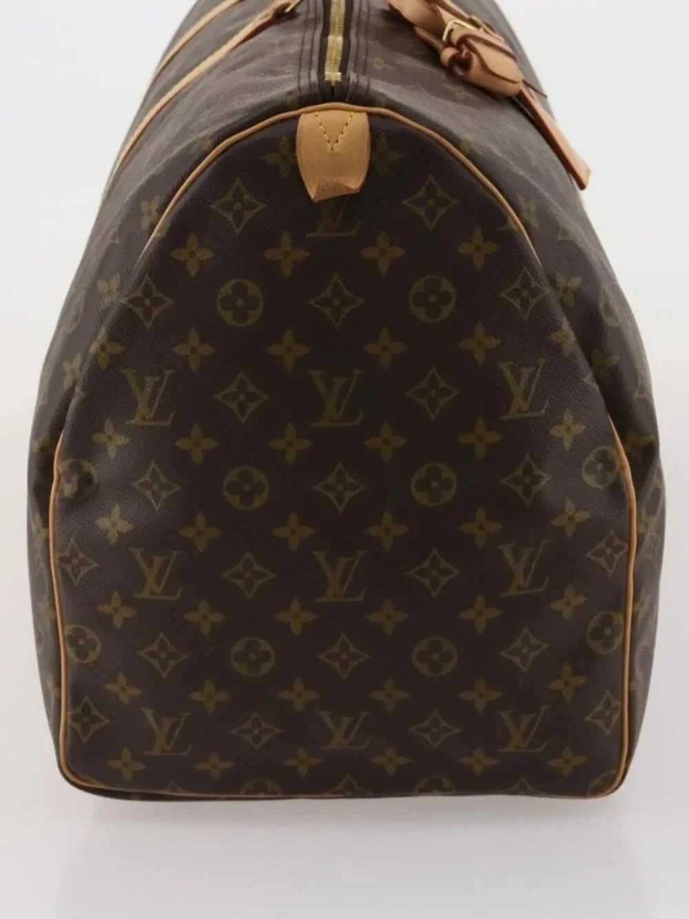 LOUIS VUITTON Monogram Keepall 60 Boston Bag M41422 LV Auth 187296V